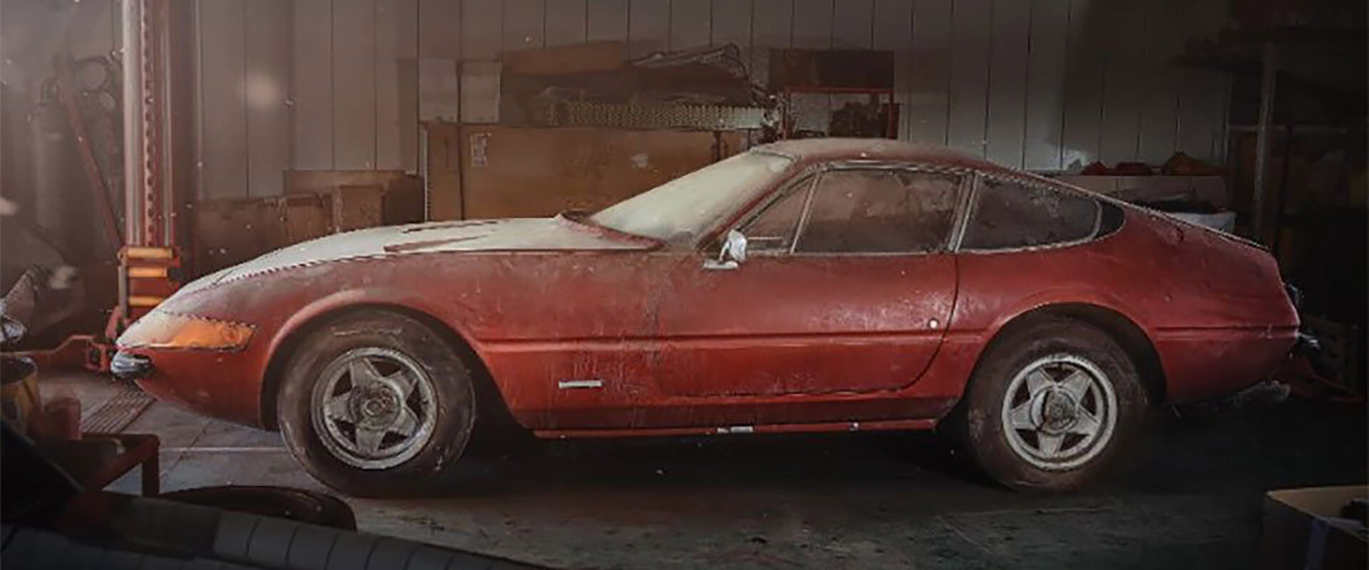 A descoberta de um mito – Ferrari 365 GTB/4 Daytona em alumínio é encontrada